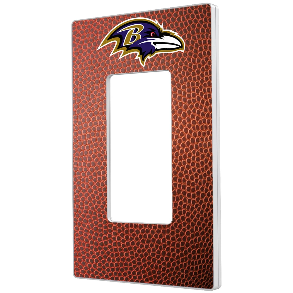 Baltimore Ravens Football Design Single Rocker Light Switch Plate