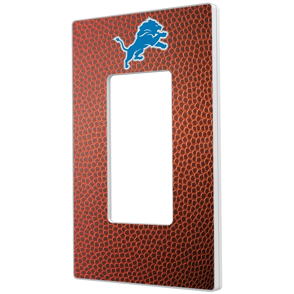 Detroit Lions Football Design Single Rocker Light Switch Plate