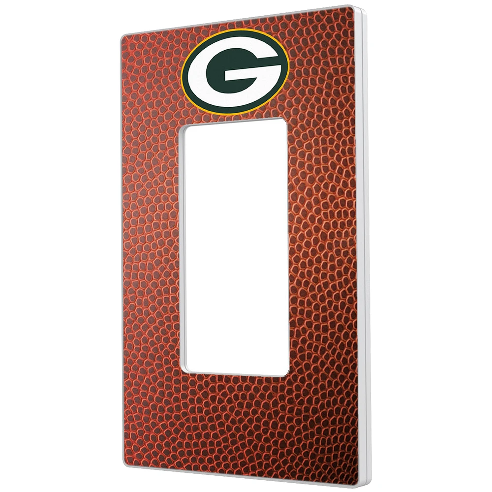 Green Bay Packers Football Design Single Rocker Light Switch Plate