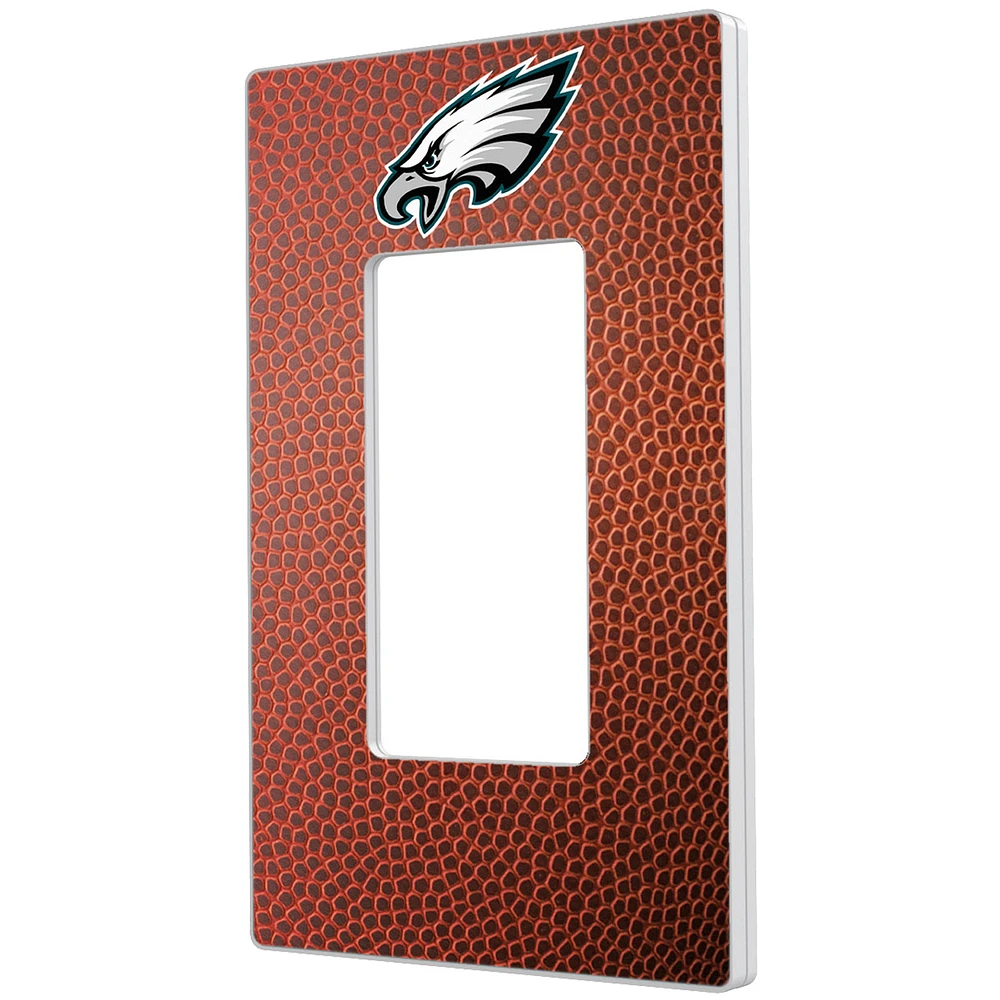 Philadelphia Eagles Football Design Single Rocker Light Switch Plate