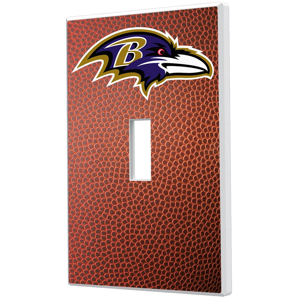 Baltimore Ravens Football Design Single Toggle Light Switch Plate