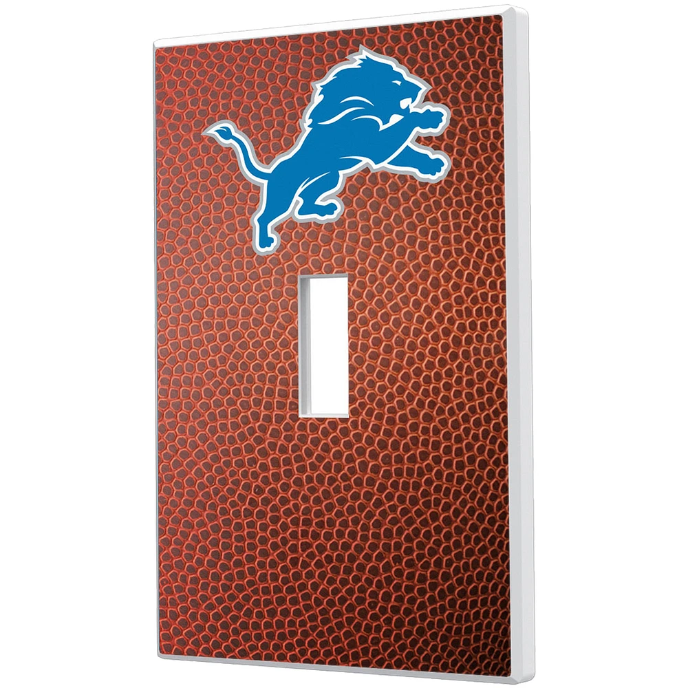 Detroit Lions Football Design Single Toggle Light Switch Plate