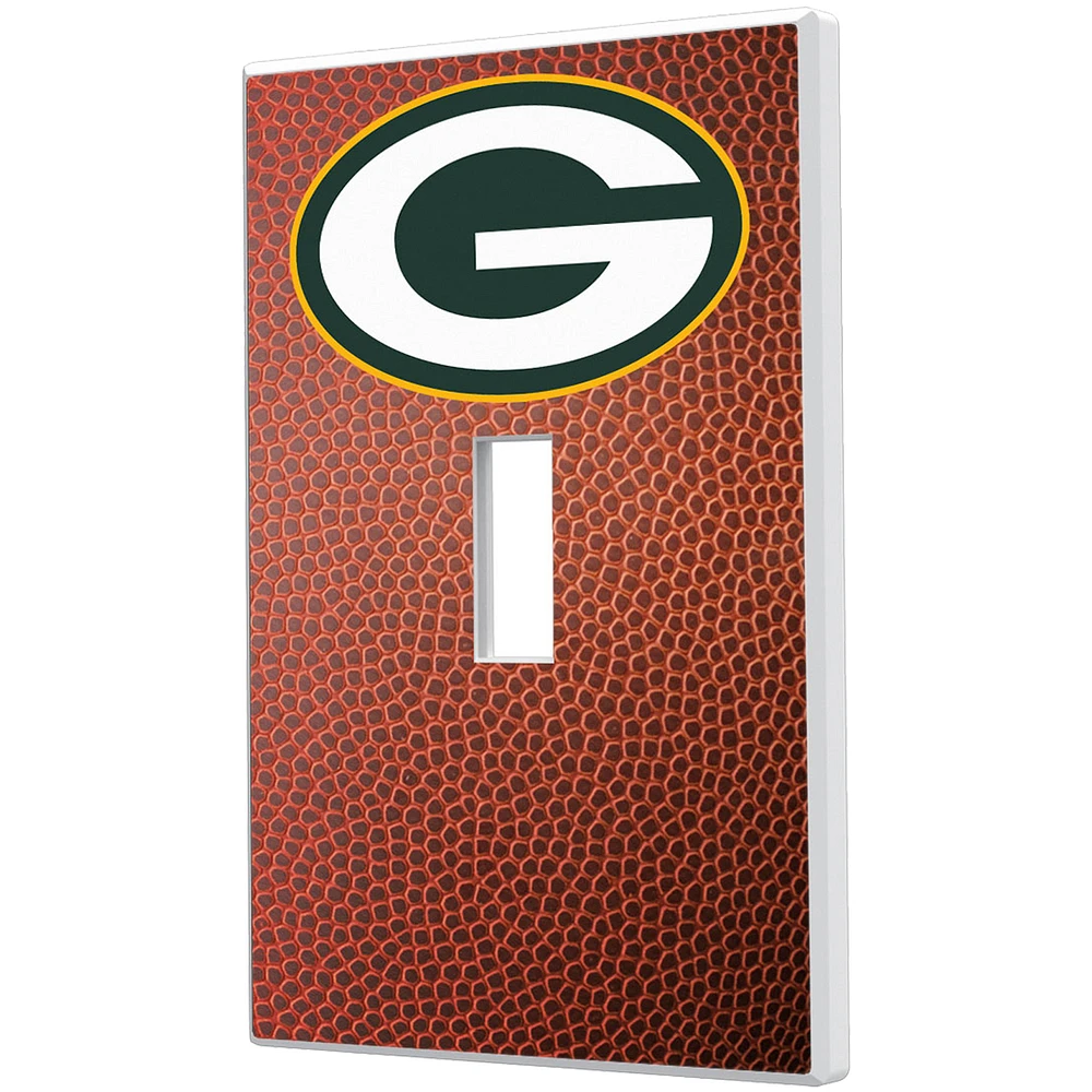 Green Bay Packers Football Design Single Toggle Light Switch Plate