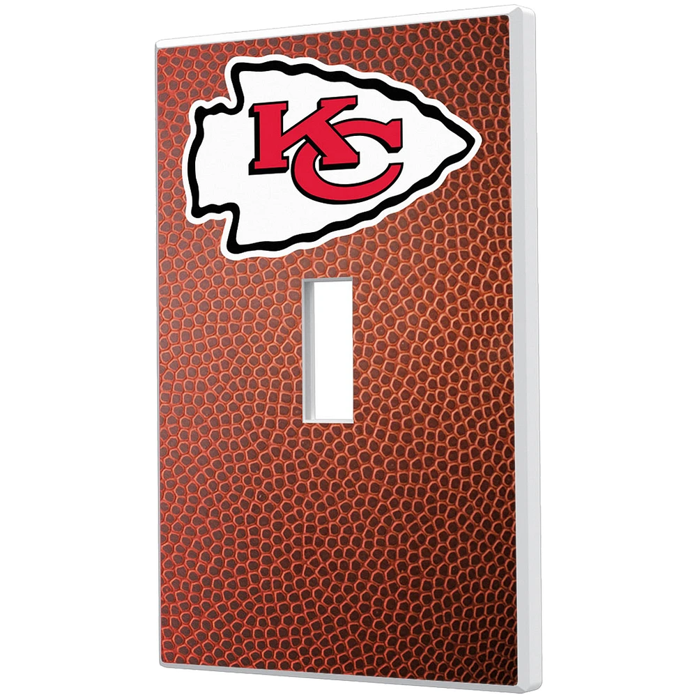 Kansas City Chiefs Football Design Single Toggle Light Switch Plate