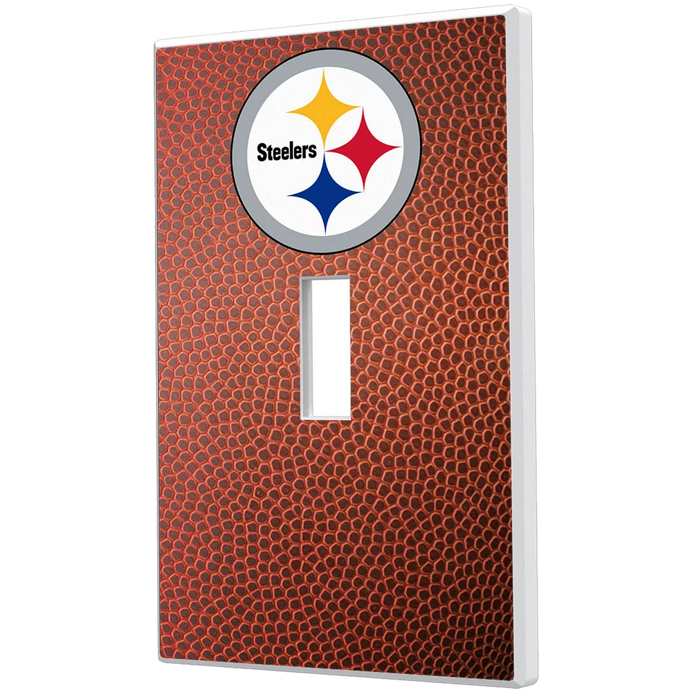 Pittsburgh Steelers Football Design Single Toggle Light Switch Plate