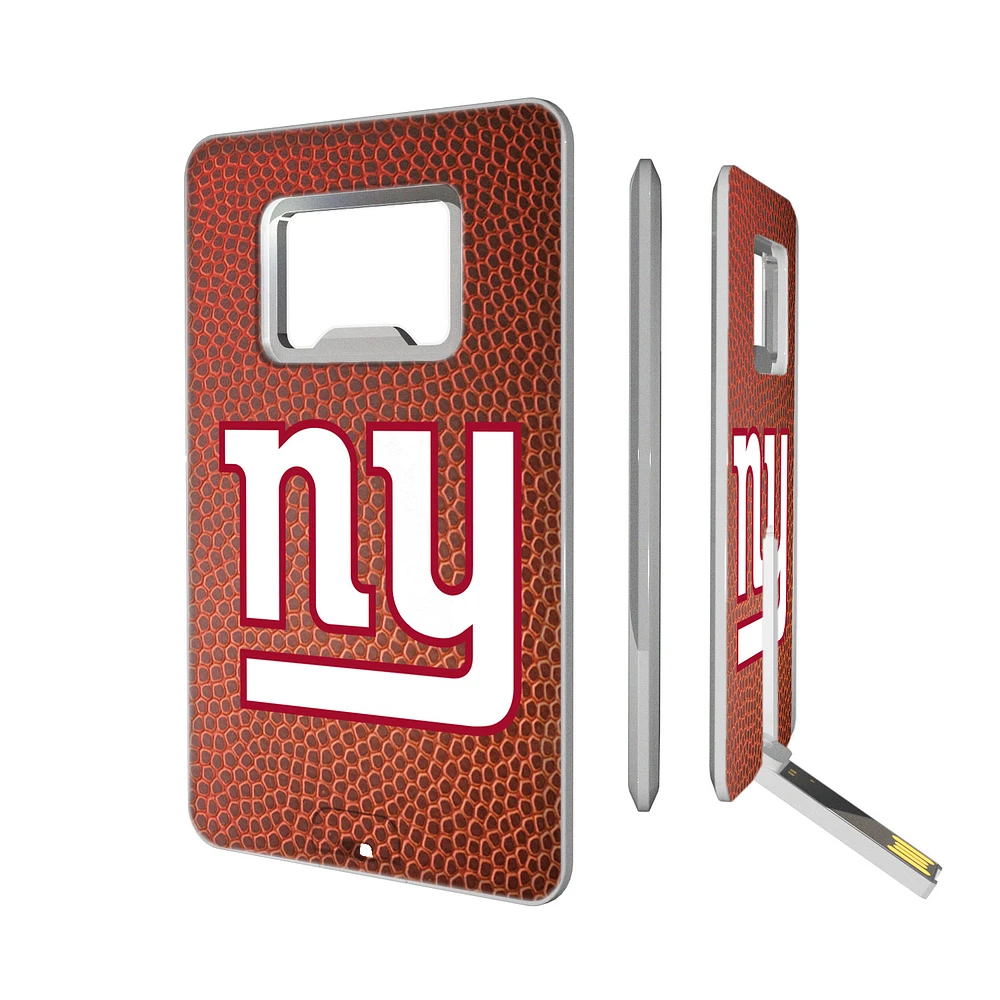New York Giants Football Credit Card USB Drive & Bottle Opener