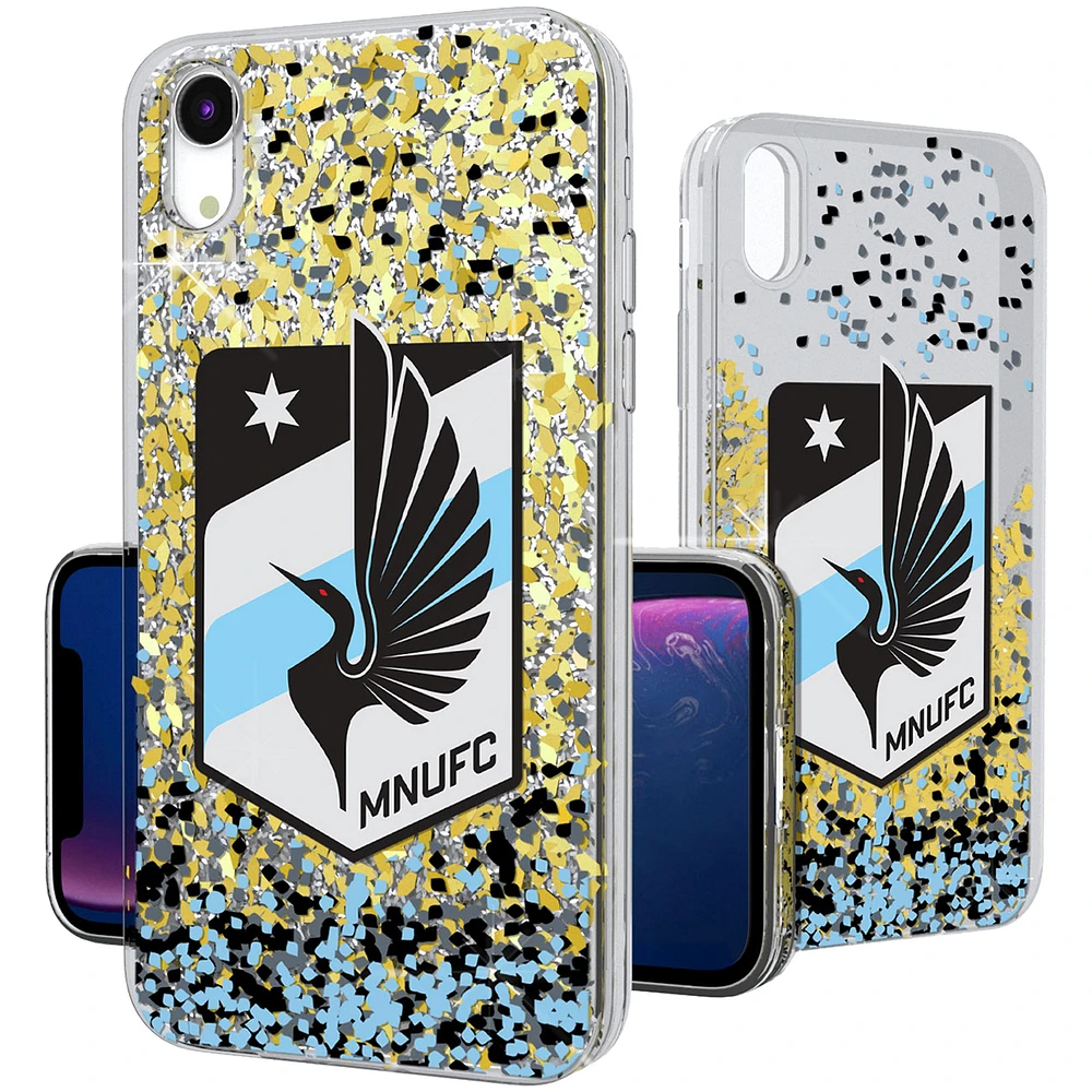 Minnesota United FC Confetti Glitter iPhone XR Case