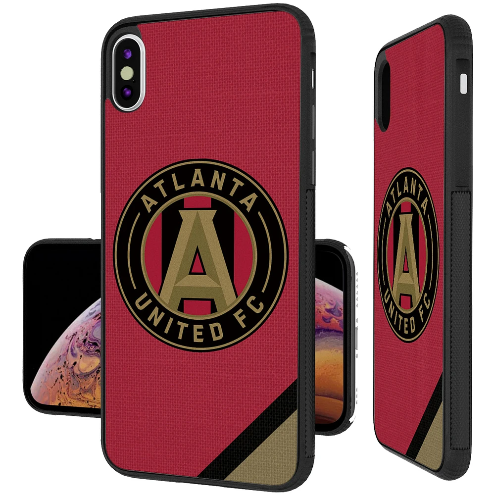 Atlanta United FC Diagonal Stripe Bump iPhone XS Max Case