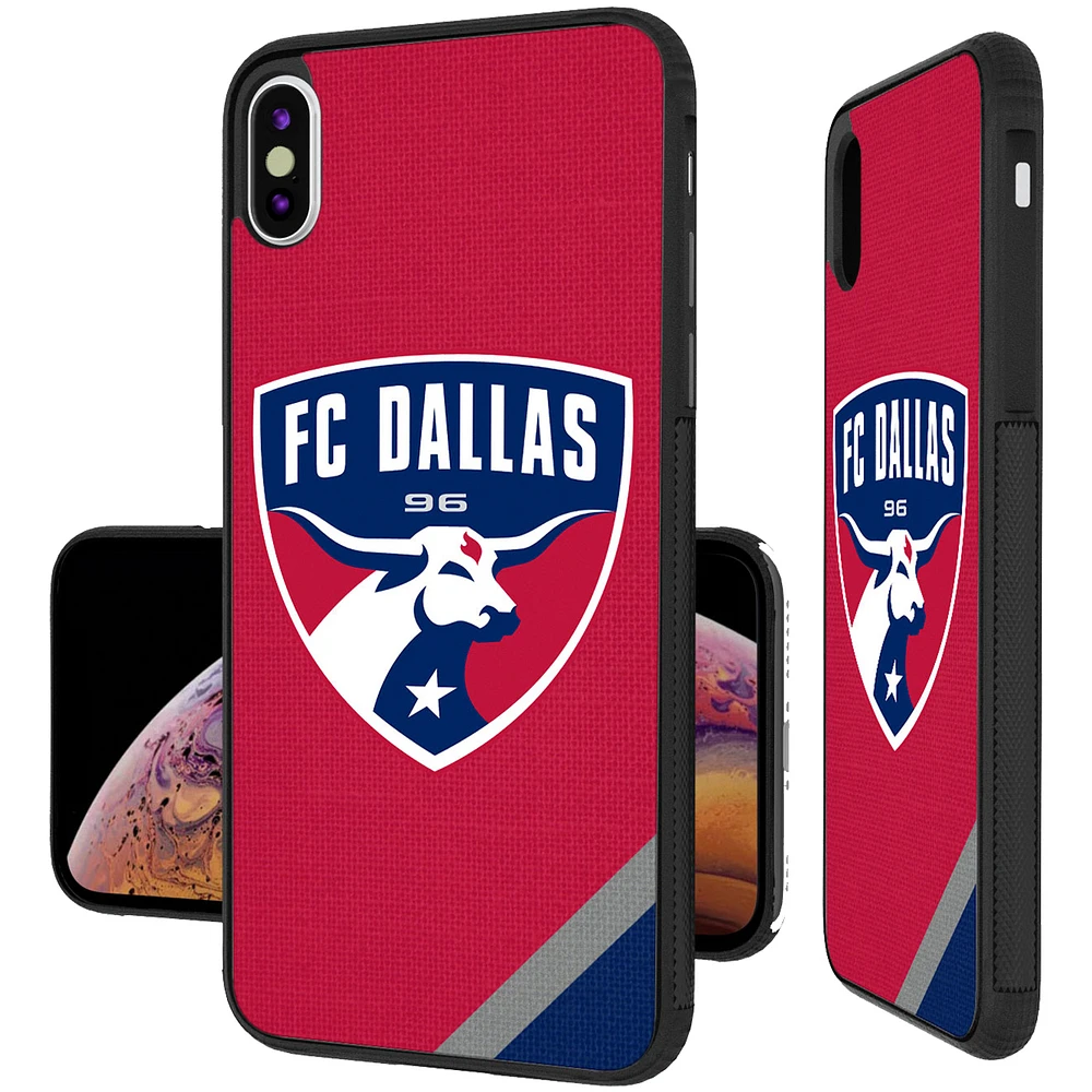 FC Dallas Diagonal Stripe Bump iPhone XS Max Case