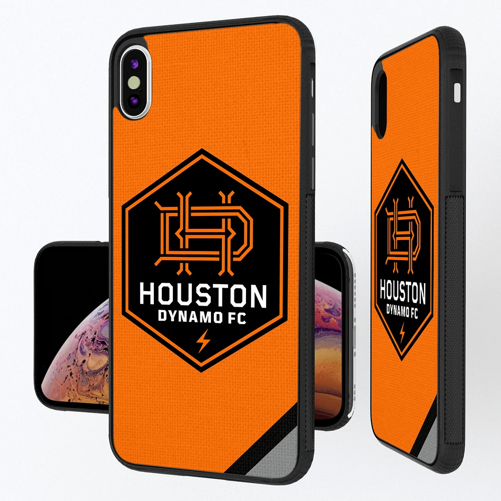 Houston Dynamo Diagonal Stripe Bump iPhone XS Max Case