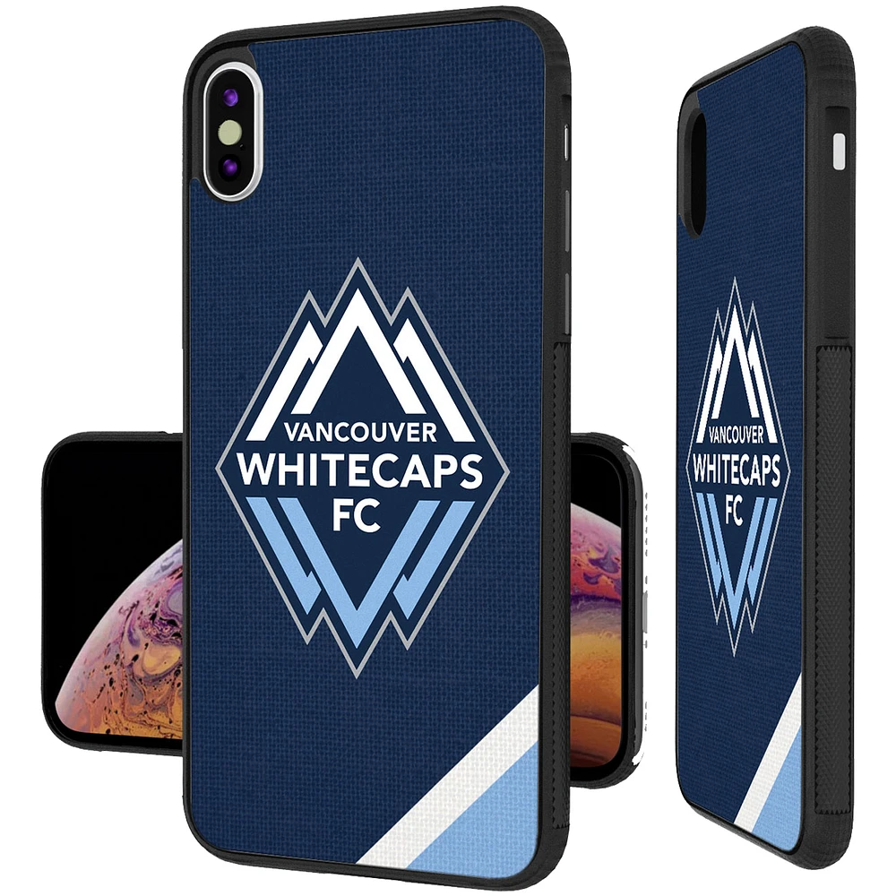 Vancouver Whitecaps FC Diagonal Stripe Bump iPhone XS Max Case