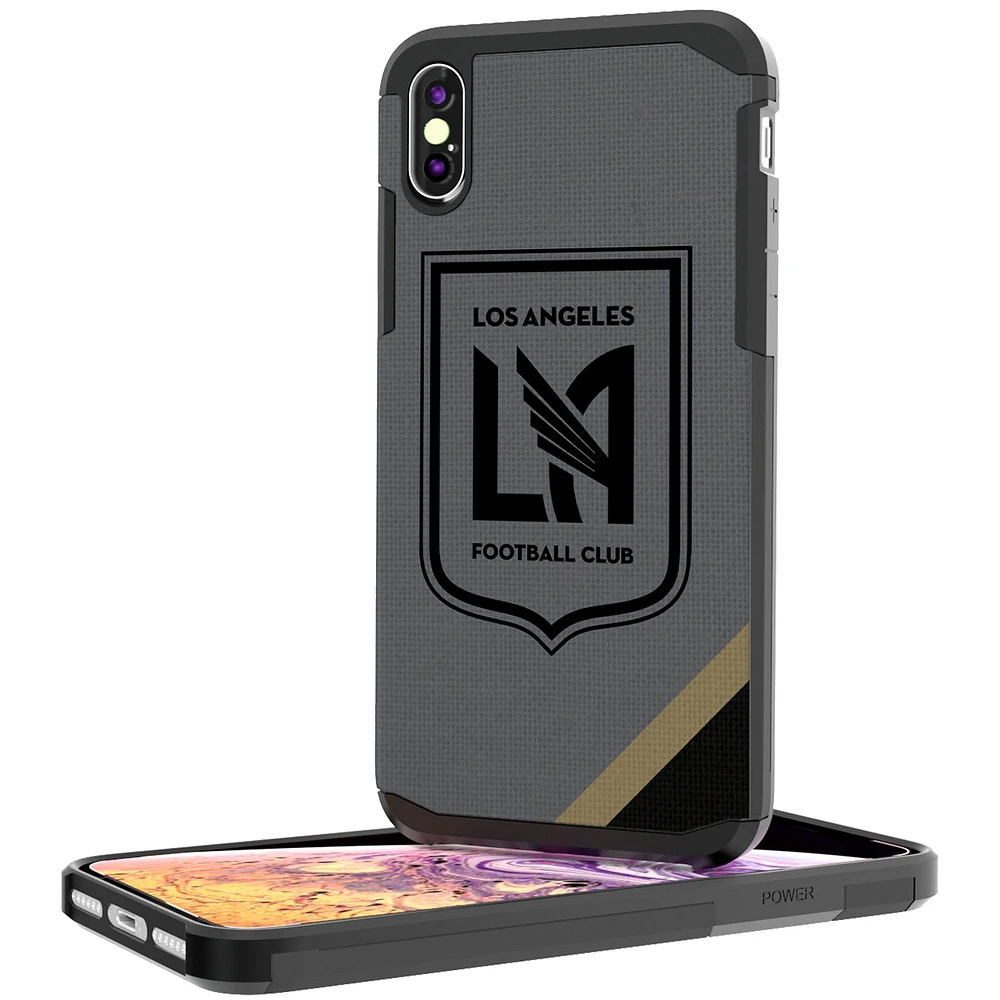 LAFC Diagonal Stripe Rugged iPhone XS Max Case