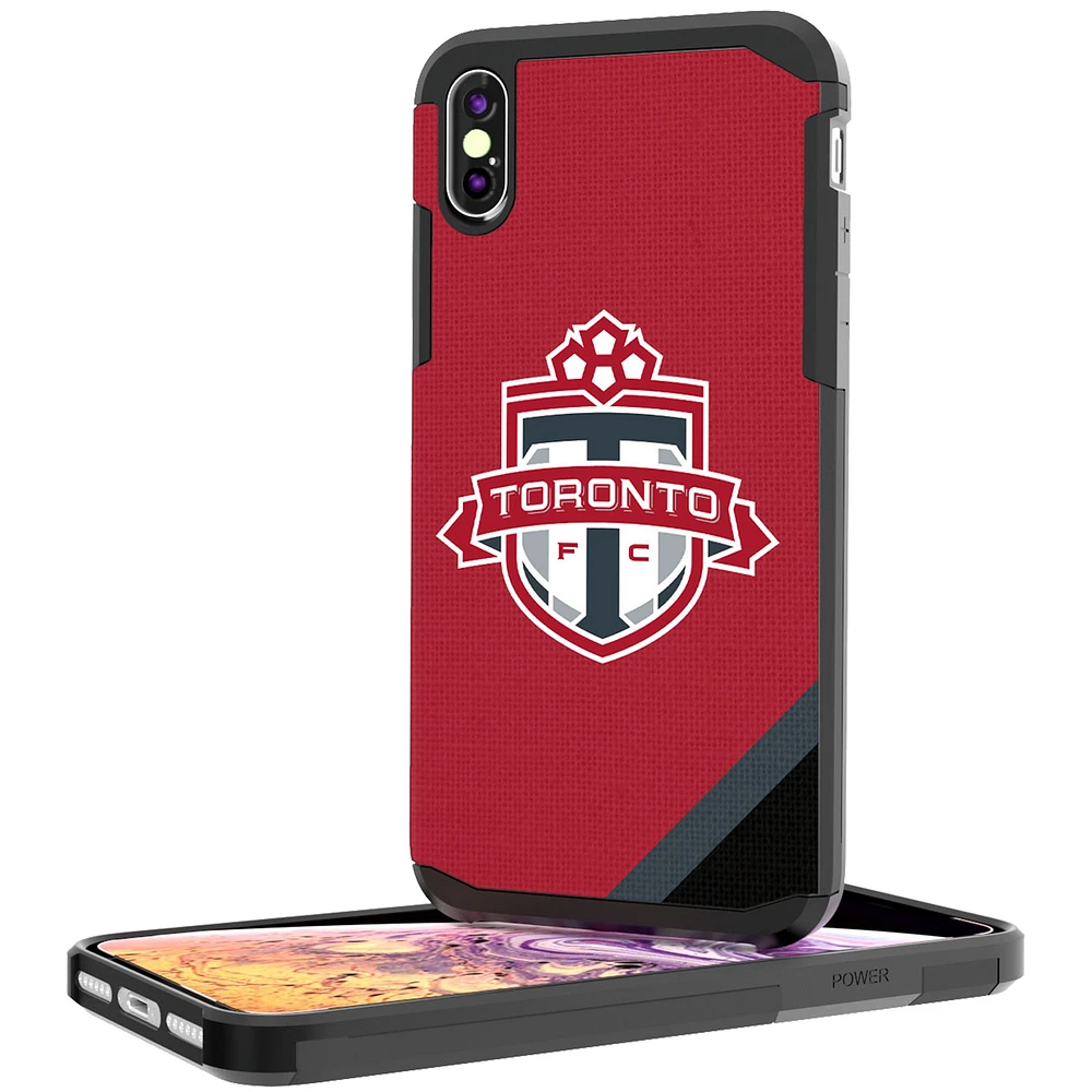 Toronto FC Diagonal Stripe Rugged iPhone XS Max Case