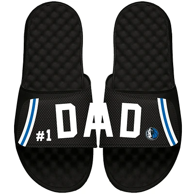Dallas Mavericks ISlide Dad Slide Sandals - Black