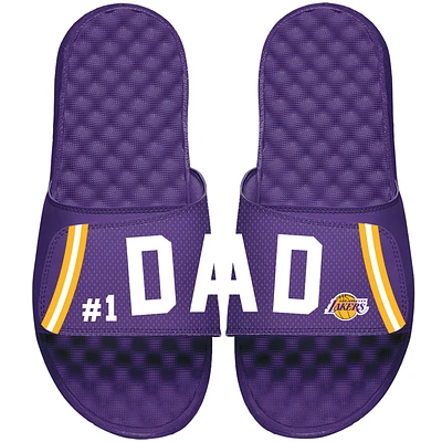 Los Angeles Lakers ISlide Dad Slide Sandals - Purple