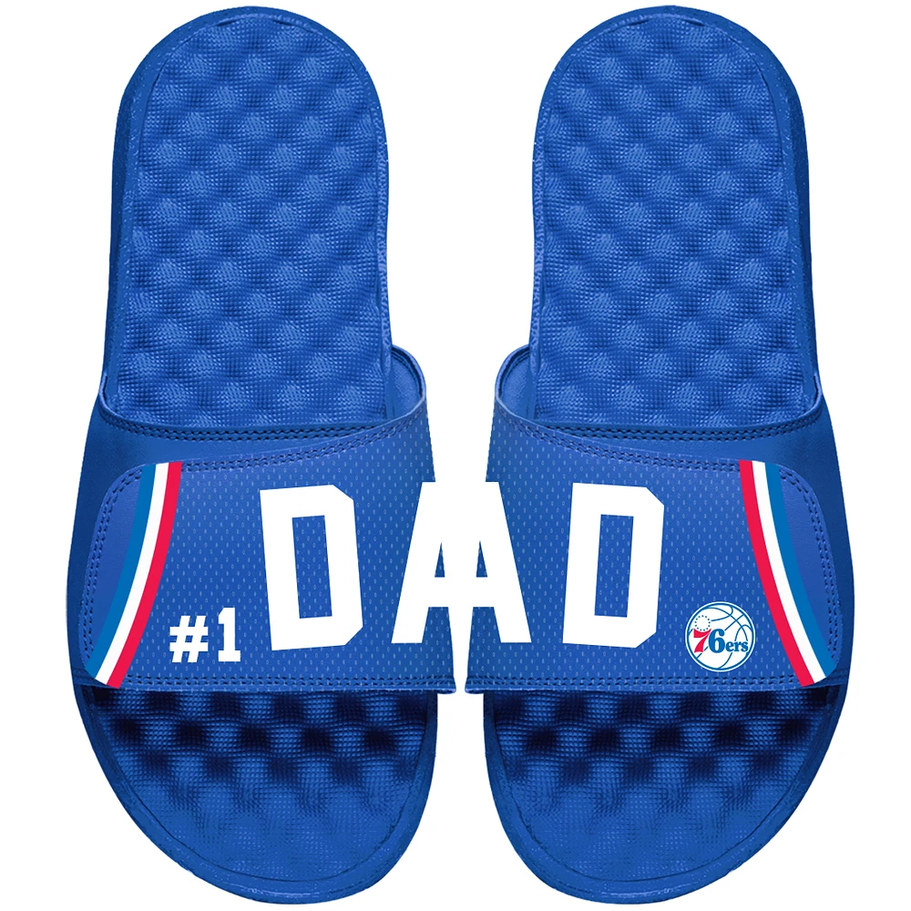 Philadelphia 76ers ISlide Dad Slide Sandals - Royal