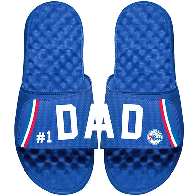 Philadelphia 76ers ISlide Dad Slide Sandals - Royal