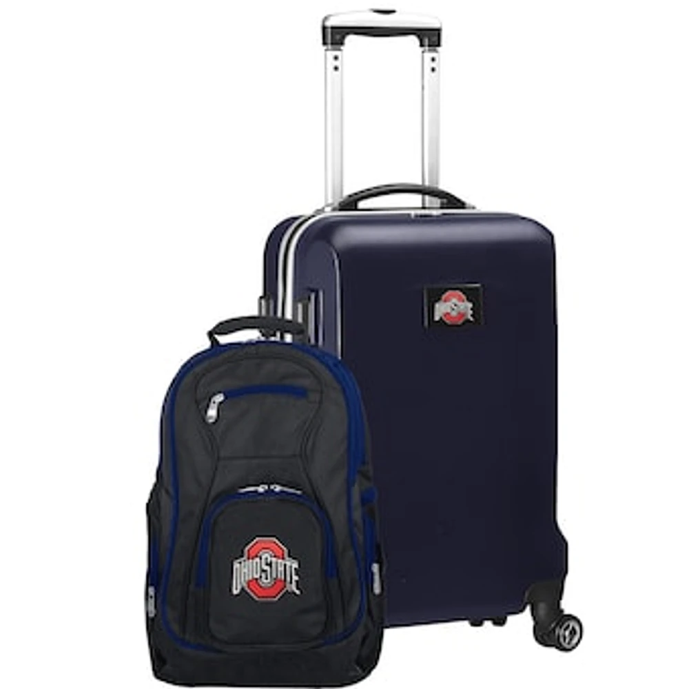 Ohio State Buckeyes Deluxe 2-Piece Backpack and Carry-On Set