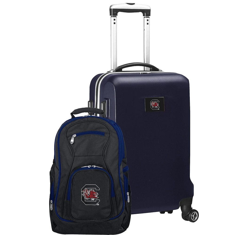 South Carolina Gamecocks Deluxe 2-Piece Backpack and Carry-On Set