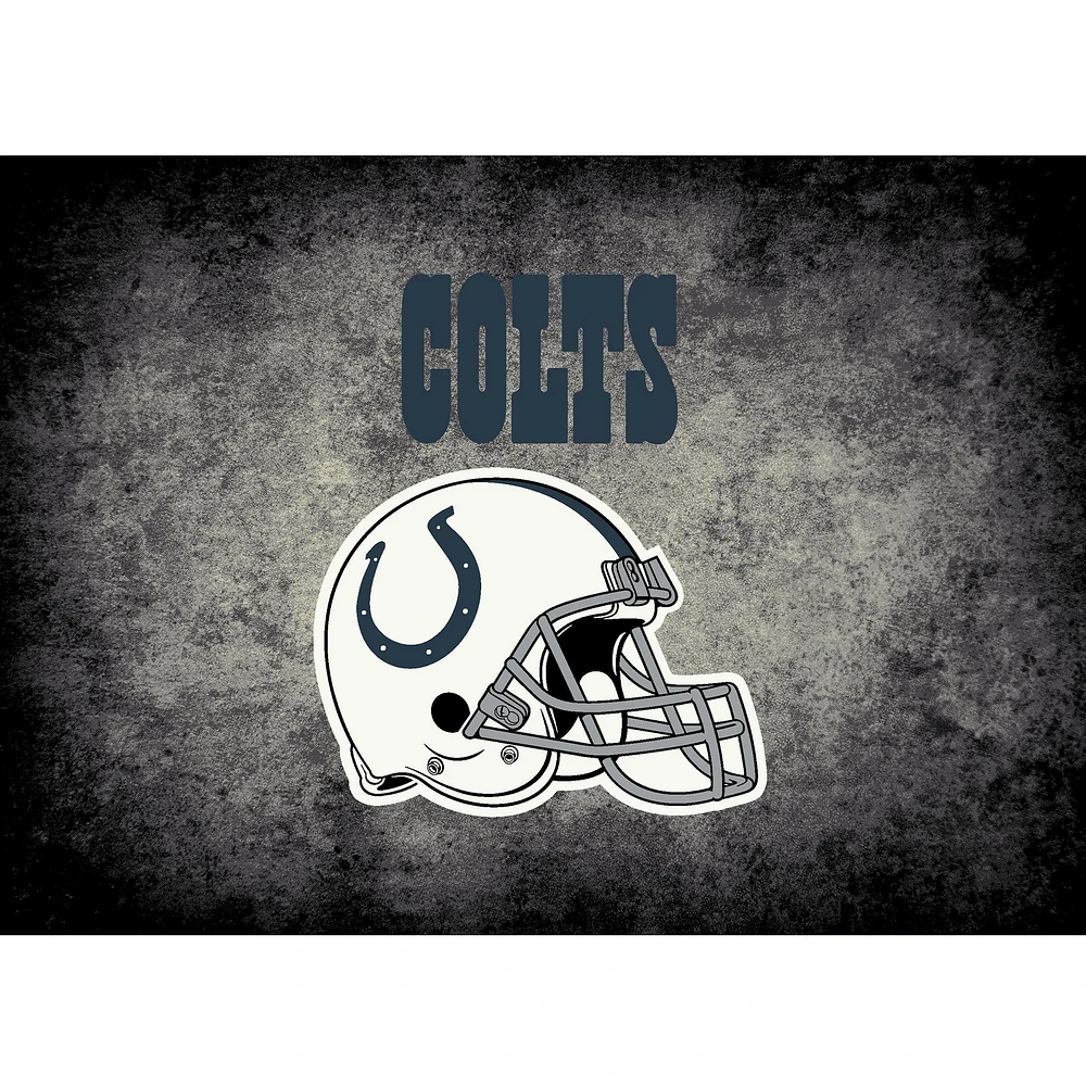 Indianapolis Colts Imperial 3'10" x 5'4" Distressed Rug
