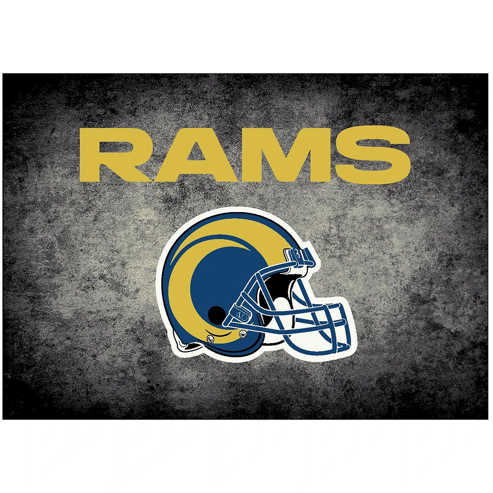 Los Angeles Rams Imperial 3'10" x 5'4" Distressed Rug