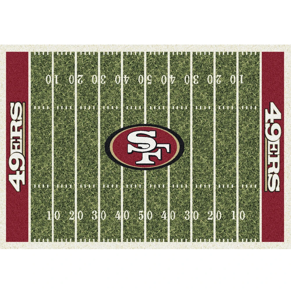 Imperial San Francisco 49ers 5'4'' x 7'8'' Home Field Rug