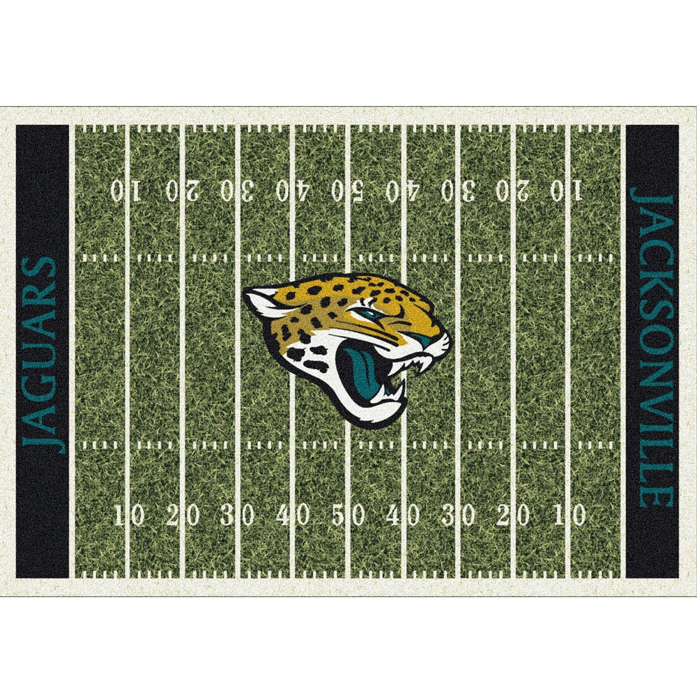 Imperial Jacksonville Jaguars 7'8'' x 10'9'' Home Field Rug