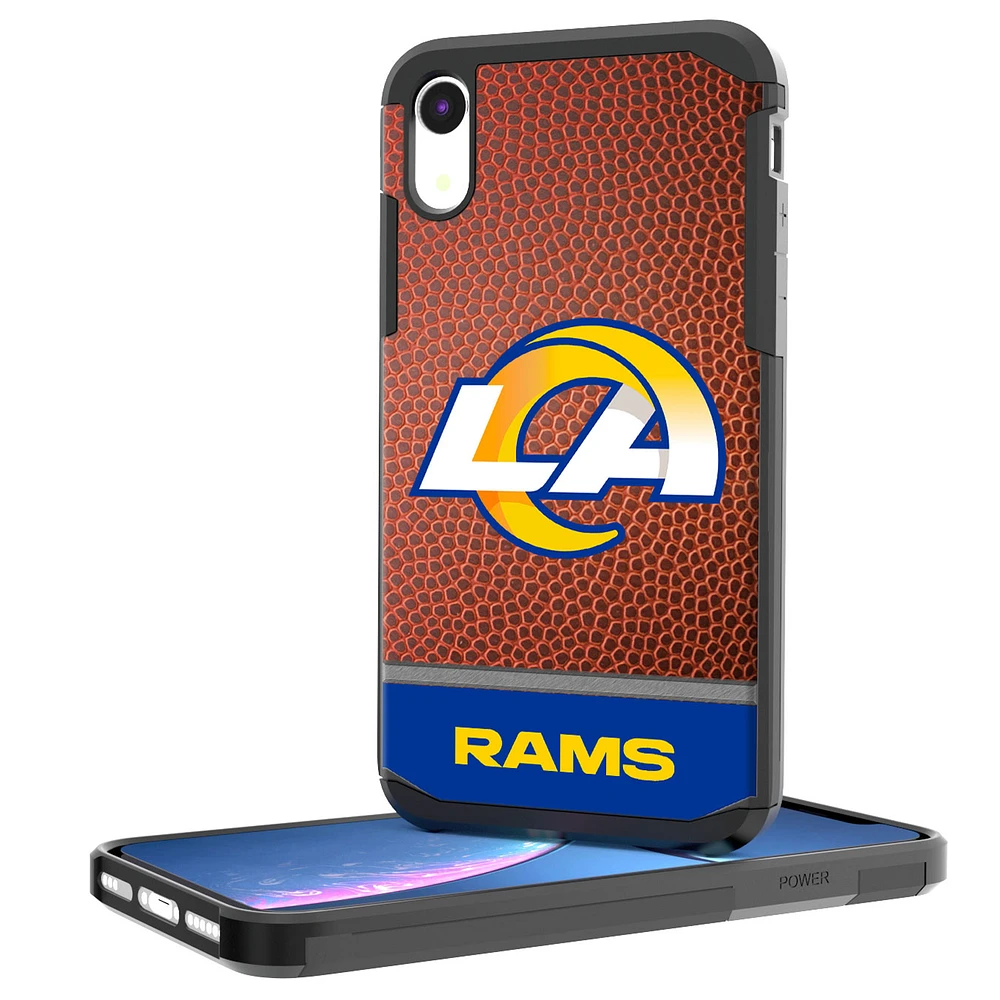 Los Angeles Rams iPhone Rugged Wordmark Design Case