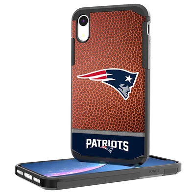 New England Patriots iPhone Rugged Wordmark Design Case