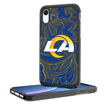 Los Angeles Rams iPhone Rugged Paisley Design Case