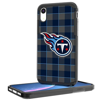 Tennessee Titans iPhone Rugged Plaid Design Case