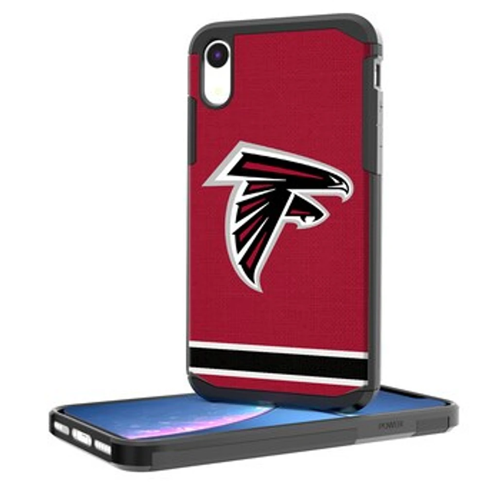 Atlanta Falcons iPhone Rugged Stripe Design Case