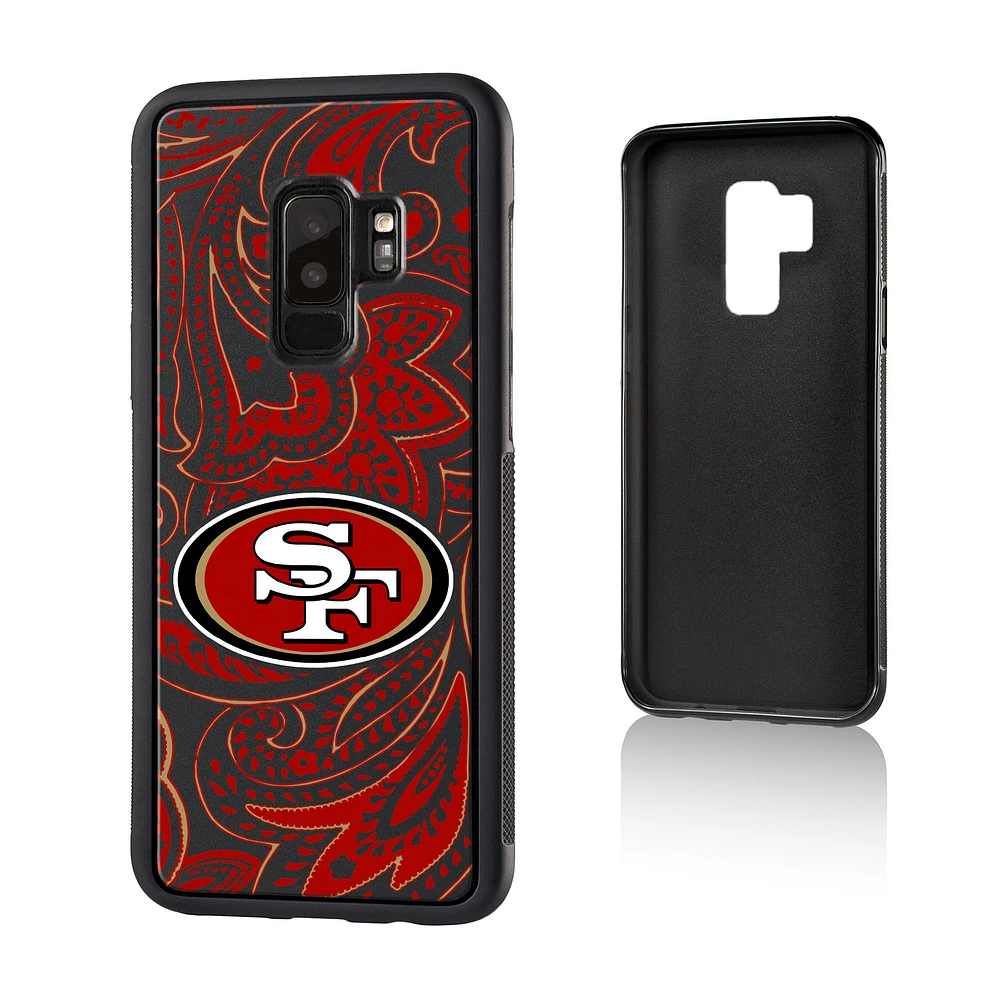 San Francisco 49ers Galaxy Paisley Design Bump Case