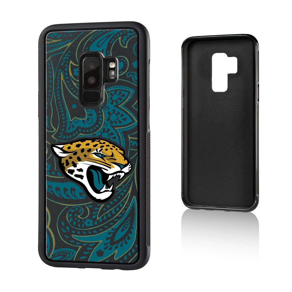Jacksonville Jaguars Galaxy Paisley Design Bump Case