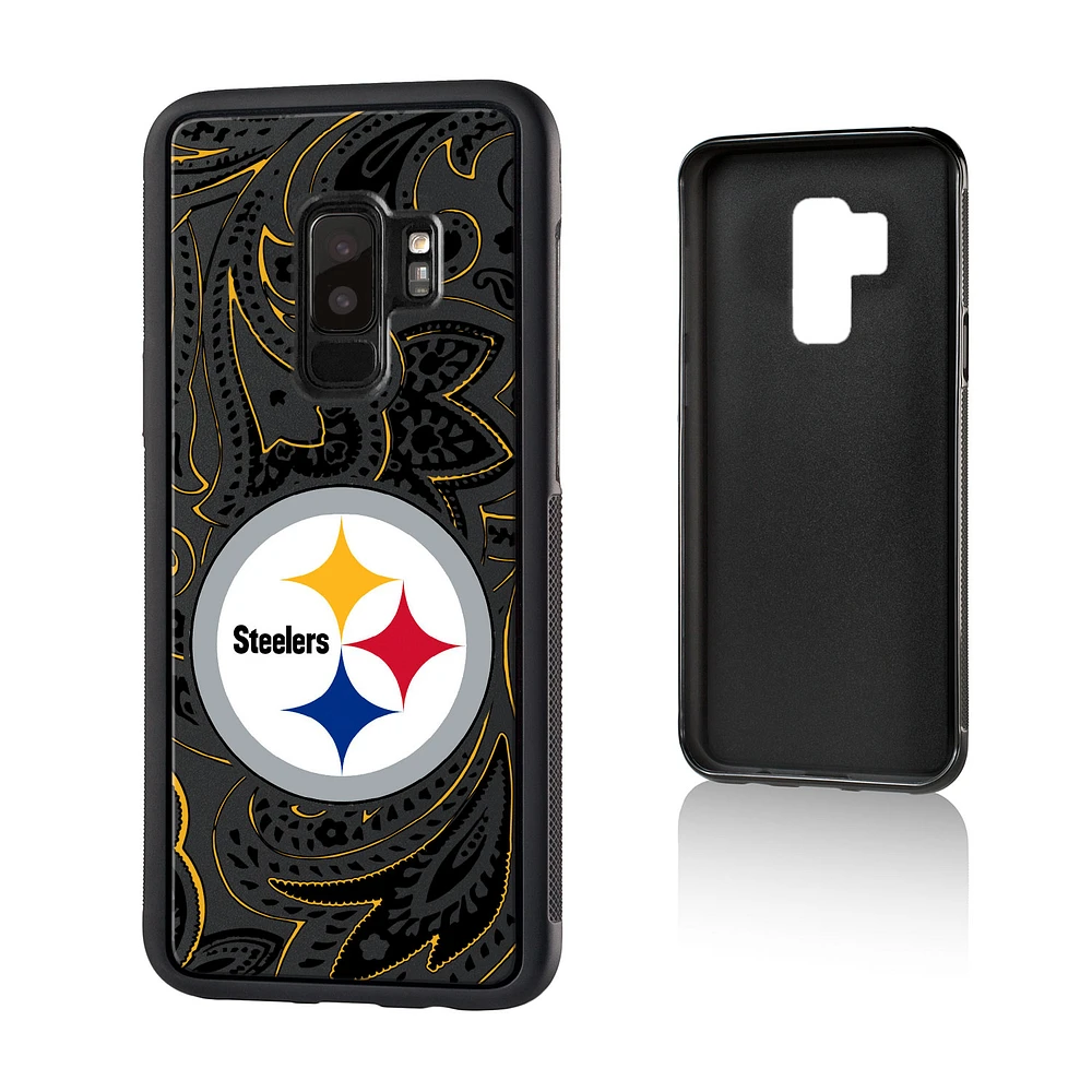 Pittsburgh Steelers Galaxy Paisley Design Bump Case