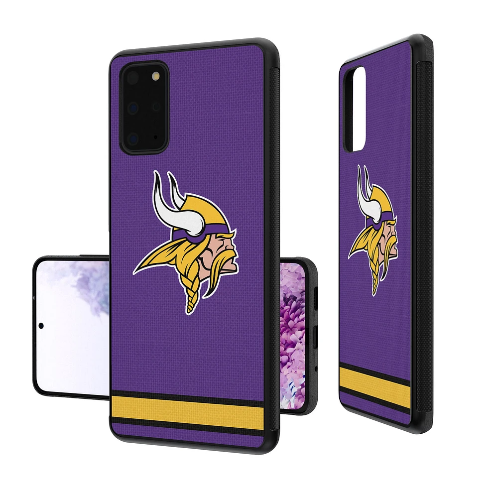 Minnesota Vikings Galaxy Stripe Design Bump Case