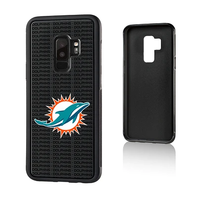 Miami Dolphins Galaxy Text Backdrop Design Bump Case