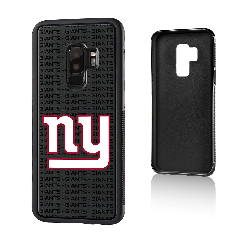 New York Giants Galaxy Text Backdrop Design Bump Case