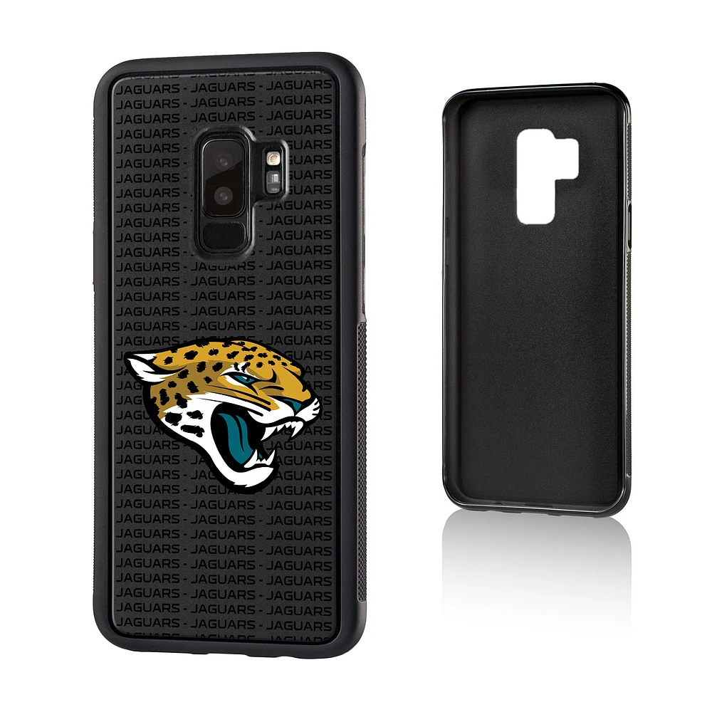 Jacksonville Jaguars Galaxy Text Backdrop Design Bump Case