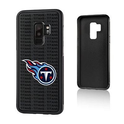 Tennessee Titans Galaxy Text Backdrop Design Bump Case