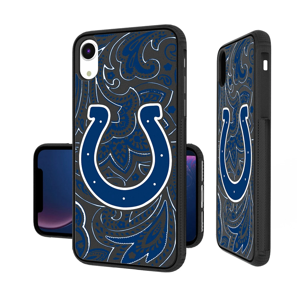 Indianapolis Colts iPhone Paisley Design Bump Case