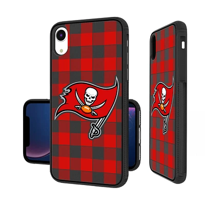 Tampa Bay Buccaneers iPhone Plaid Design Bump Case
