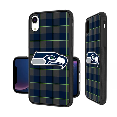 Seattle Seahawks iPhone Plaid Design Bump Case