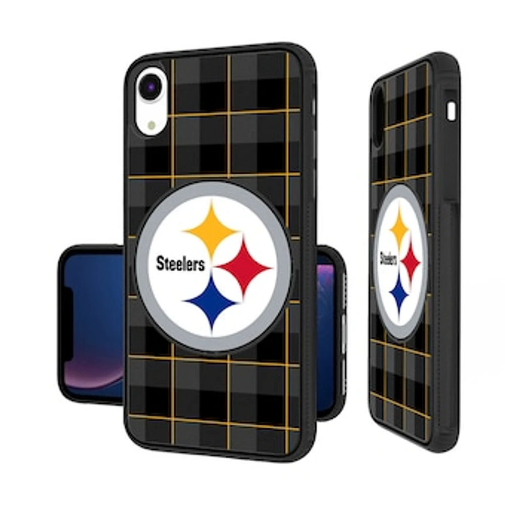 Pittsburgh Steelers iPhone Plaid Design Bump Case