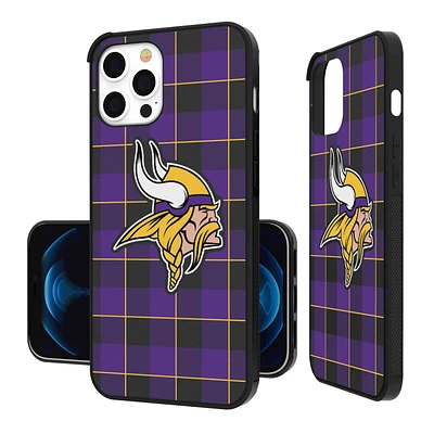 Minnesota Vikings iPhone Plaid Design Bump Case