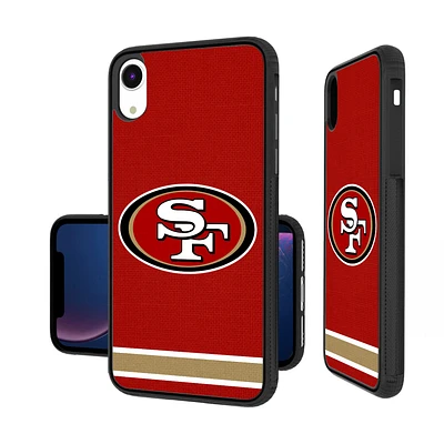 San Francisco 49ers iPhone Stripe Design Bump Case