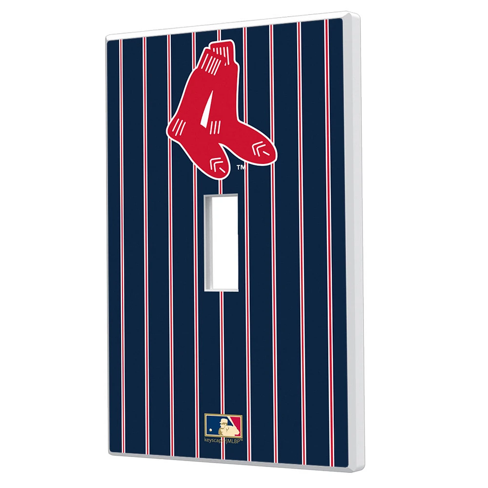 Boston Red Sox 1924-1960 Cooperstown Pinstripe Single Toggle Light Switch Plate