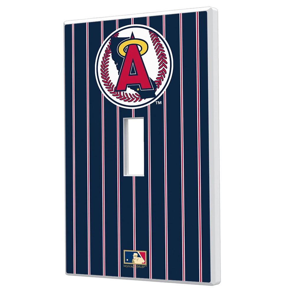Los Angeles Angels - Cooperstown Pinstripe Single Toggle Light Switch Plate