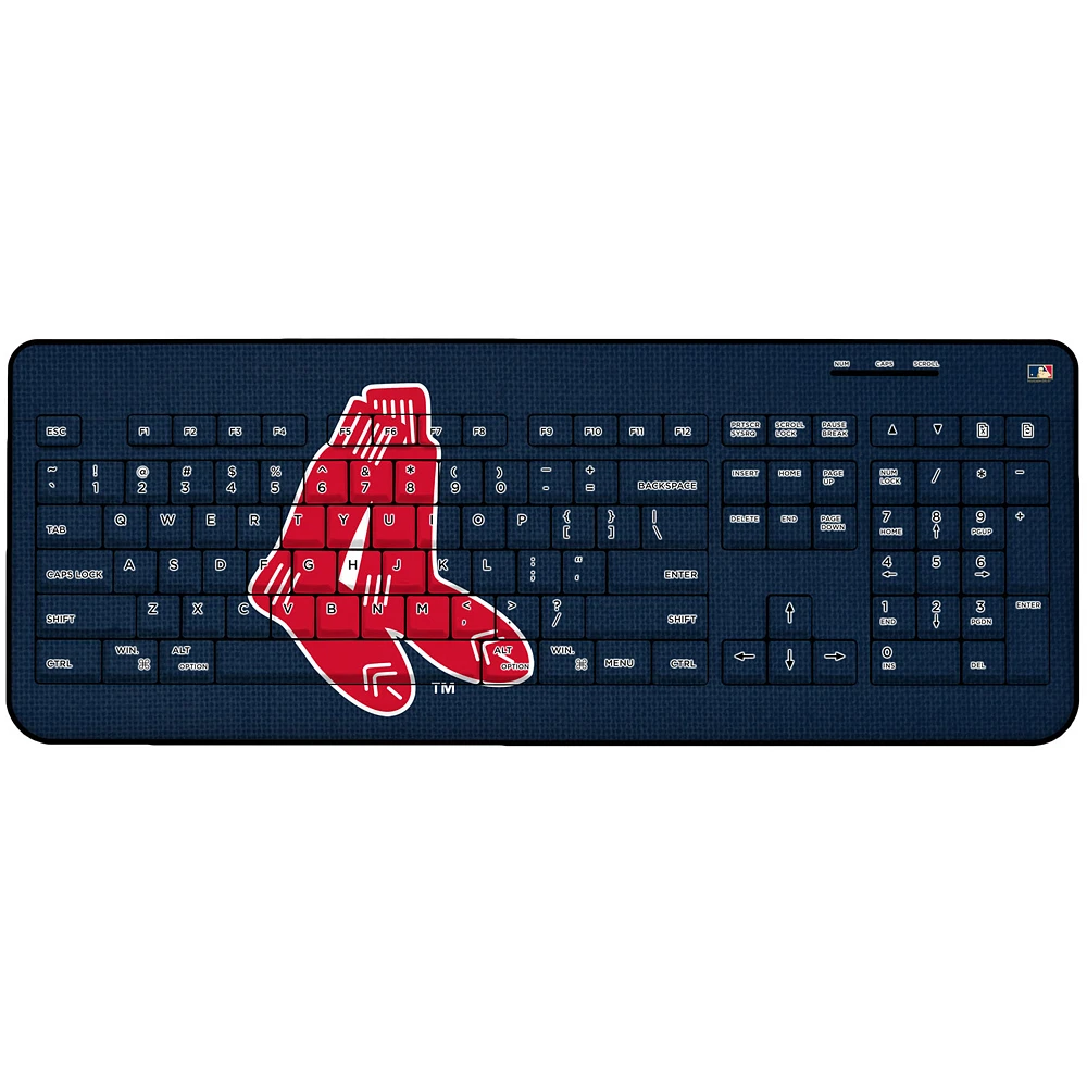 Boston Red Sox - Cooperstown Solid Design Wireless Keyboard