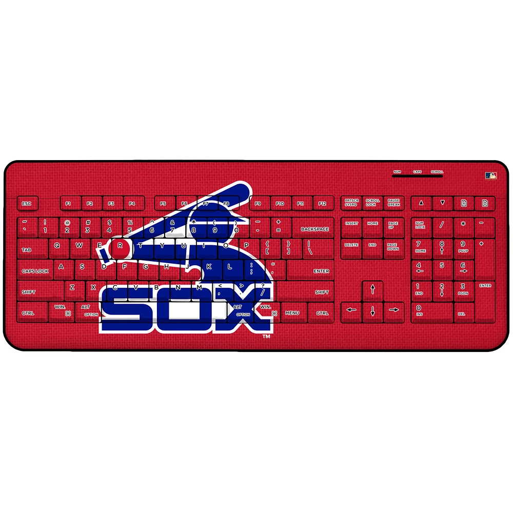 Chicago White Sox 1976-1981 Cooperstown Solid Design Wireless Keyboard
